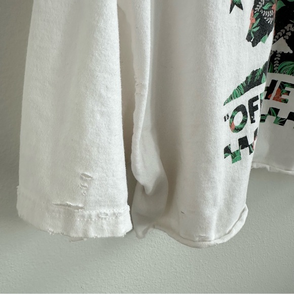 Vans Off The Wall Off the Shoulder Crop Top - Picture 7 of 9